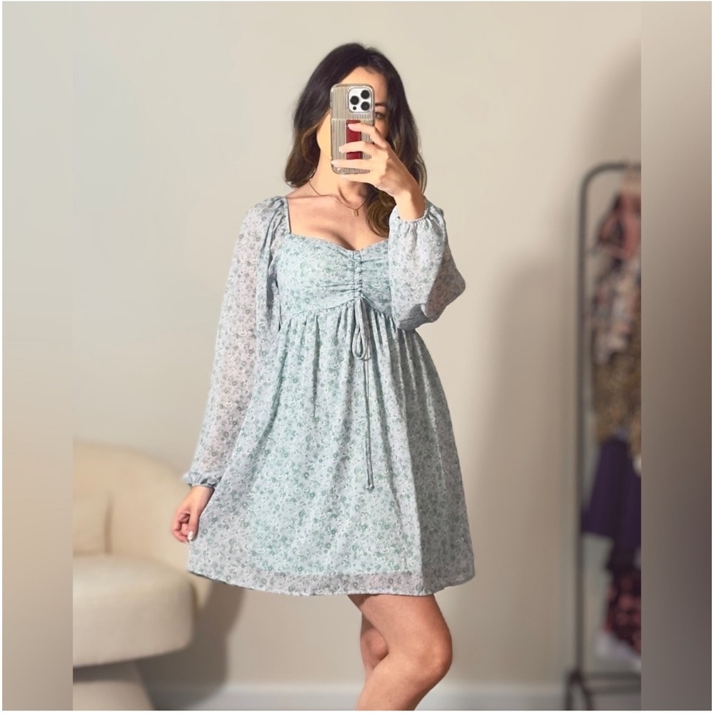 ALTAR'D STATE Cottagecore Peasent Flowy Long Sleeve Romantic Dress Size S